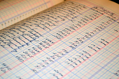white ledger paper thumbnail