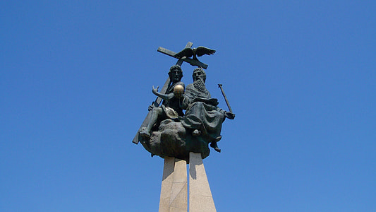 Statue Of The Holy Trinity, Blue Sky thumbnail