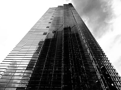 black-and-white, city, building, architecture thumbnail