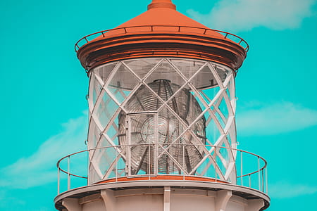 orange and white lighthouse thumbnail