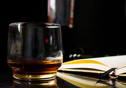 clear shot glass with liquor thumbnail