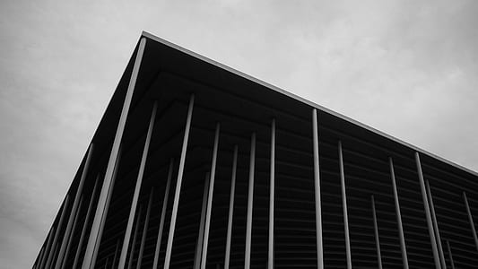 architecture, black and white, arena, gironde thumbnail
