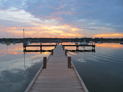 view of brown wooden dock thumbnail