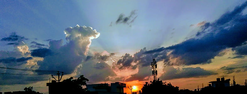 light, dawn, sky, sunset thumbnail