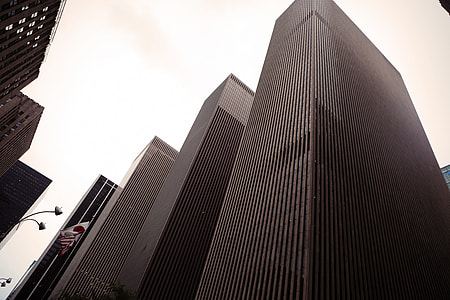low-angle photography of high-rise building thumbnail