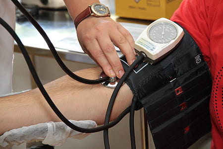 black and white manual blood pressure monitor thumbnail
