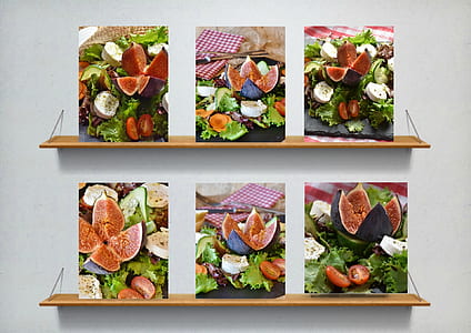 six assorted-color fruit photo frames thumbnail