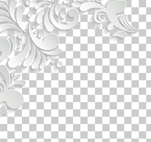Text Ornament Pattern, Euporean pattern, white flower illustration PNG clipart
