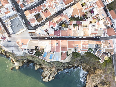 bird's eye view of cityscape thumbnail