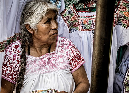 woman wears white and pink square-neck caps-leeved floral dress thumbnail