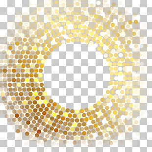 Stage lighting, Lights, lighting effects, creative Taobao, gold and white polka-dot PNG clipart