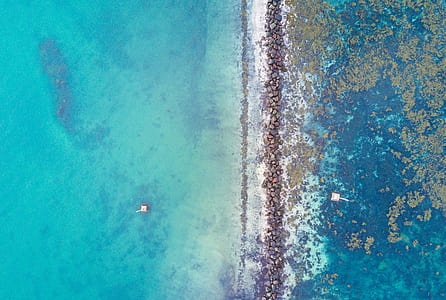 aerial view, drone, from above, blue thumbnail