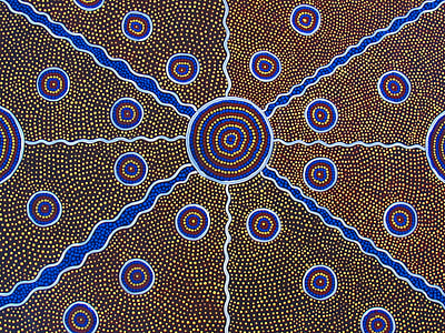 brown and blue artwork thumbnail