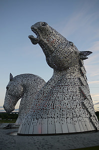 Horse Head, Kelpies Scotland thumbnail