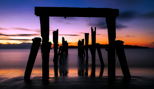 black arcs under sunset thumbnail
