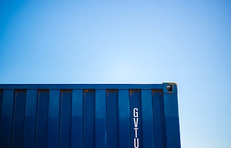 green intermodal container during daytime thumbnail