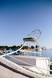 Fishing boats berthed in the marina of Old Town of Nessebar, Bulgaria thumbnail