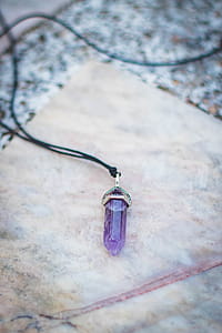 Purple Gemstone Pendant thumbnail