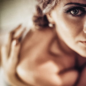 girl, soul, portrait, blonde, eye, beauty thumbnail