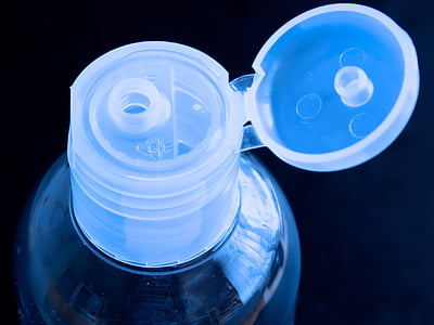 blue plastic bottle thumbnail