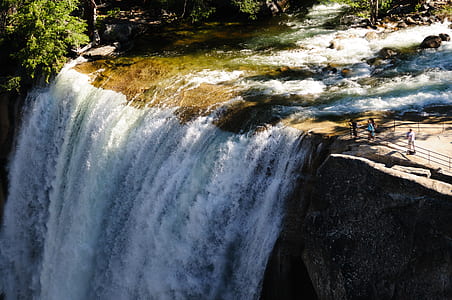 two man standing on falls thumbnail