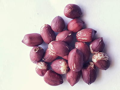Ground nuts isolated in white backround thumbnail