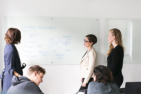Team Whiteboard Brainstorm Photo thumbnail