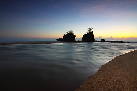 light, sea, dawn, landscape thumbnail