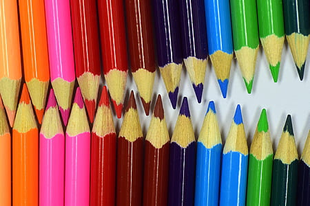 fill the frame photography of color pencils thumbnail