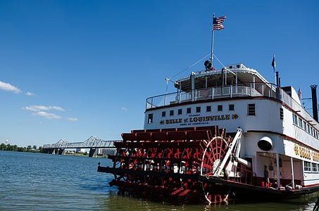 white steam ship on sea thumbnail