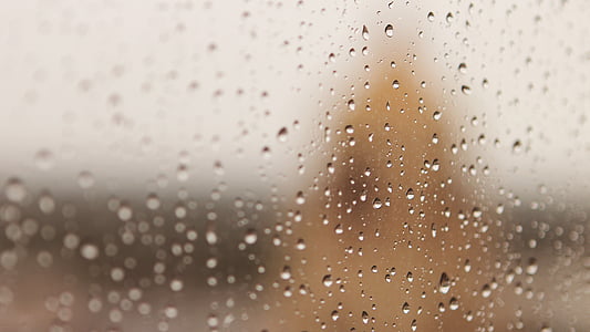 dew drops on glass panel thumbnail
