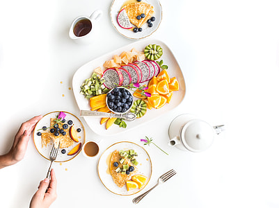 Healthy, colorful breakfast thumbnail
