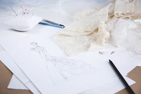 woman illustration on paper thumbnail