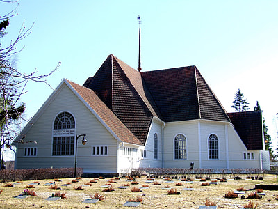 Haukipudas Church in Finland thumbnail