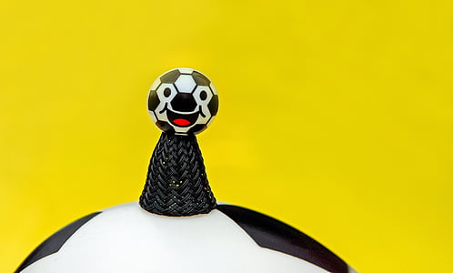white and black soccer ball toy thumbnail