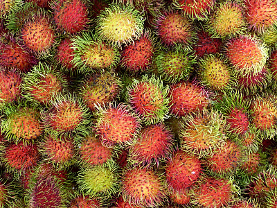 closeup photography of ripe rambutan fruits thumbnail