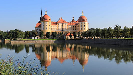 water, building, trees, lake thumbnail