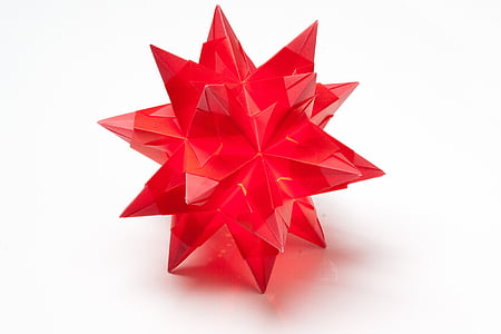 red star decor on white surface thumbnail