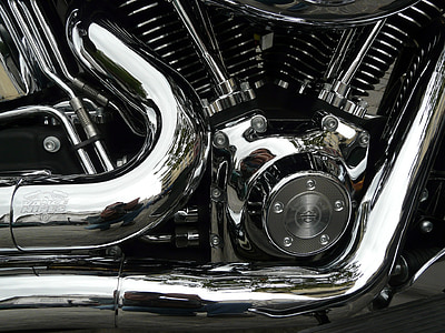 close-up photo of gray motorcycle engine thumbnail