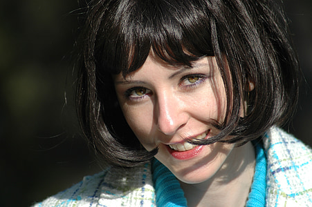 woman looking at camera thumbnail
