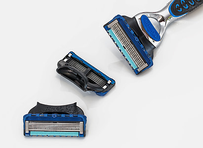 blue and gray disposable shaver thumbnail