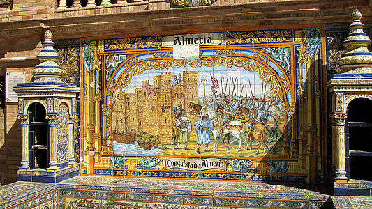 multicolored Almeria wall thumbnail
