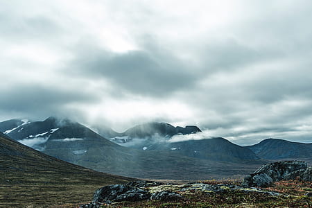 mountain under clouds panoramic photography thumbnail