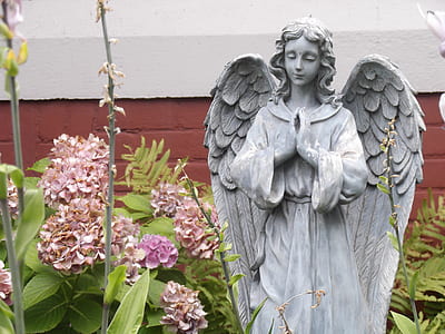 gray angel statue thumbnail