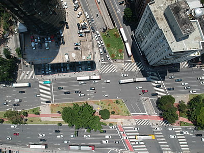 bird's-eye view of traffic thumbnail