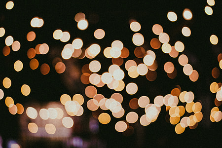 Bokeh lights captured in the city thumbnail