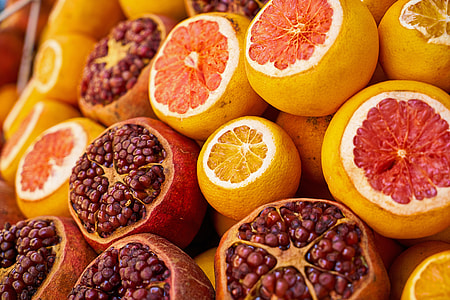 pomegranate and orange fruit lot thumbnail