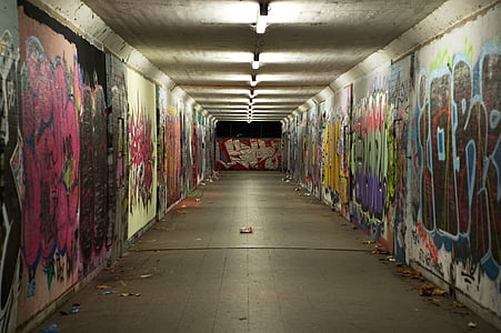 photography of gray concrete alley thumbnail