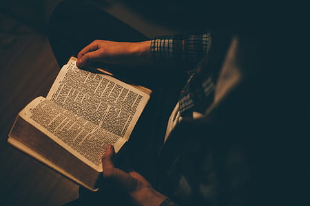 person reading book thumbnail