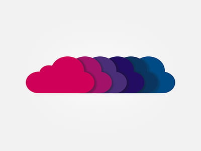 Digital Clouds in a Row thumbnail